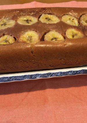 簡単美味しいしっとりチョコバナナケーキ-レシピのメイン写真