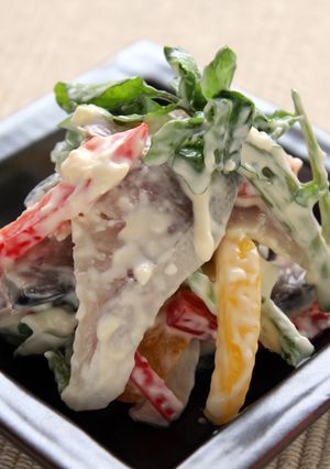 塩糀クリームチーズをまとった〆鯖-レシピのメイン写真