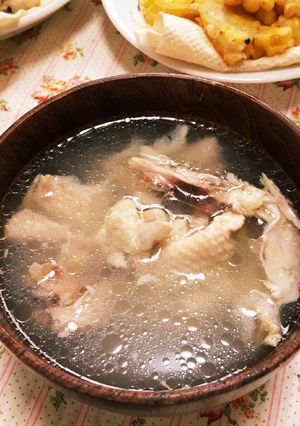 シンプル鶏スープ-レシピのメイン写真