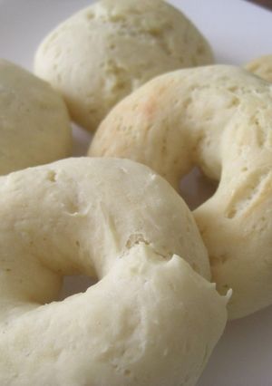 ご飯＆お豆腐パン“なんちゃってべーグル”-レシピのメイン写真