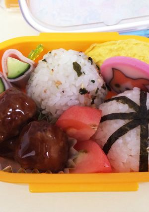 園外保育弁当 今月2回目(>人<)-レシピのメイン写真