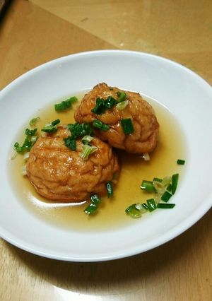紀文の厚揚げだし煮-レシピのメイン写真