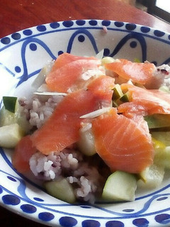 サーモンとピクルスのさっぱり丼-レシピのメイン写真