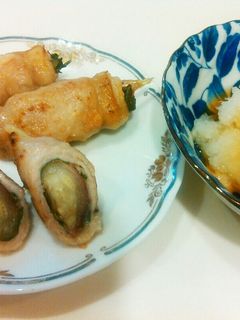 おろしポン酢でさっぱり♪肉巻きミョウガ-レシピのメイン写真