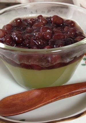 ひんやり緑茶のゼリー-レシピのメイン写真