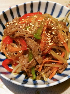 簡単美味しいチャプチェ-レシピのメイン写真