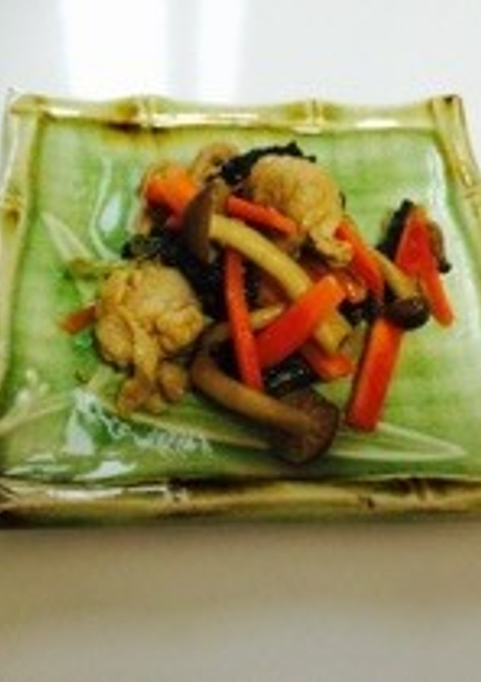 夏にぴったり！豚肉と小松菜の野菜炒め-レシピのメイン写真