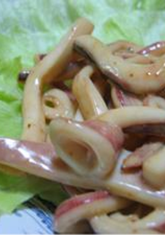 イカのピリ辛マヨ炒め-レシピのメイン写真