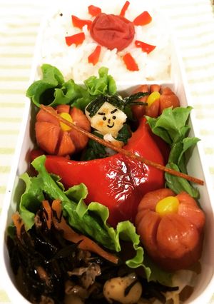 日本昔話シリーズ#一寸法師弁当-レシピのメイン写真