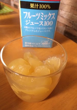 ふるふるゼリー★紙パック-レシピのメイン写真