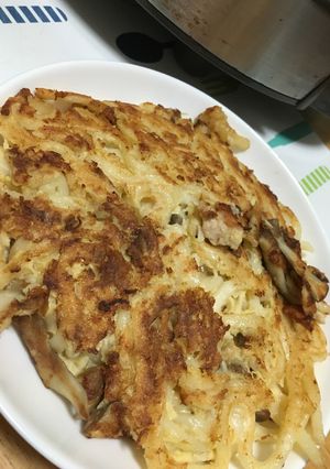 うどん焼き-レシピのメイン写真