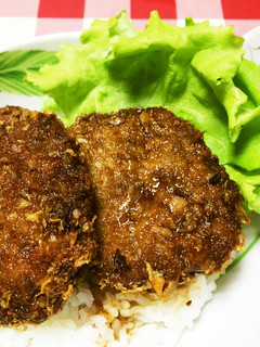 大好きメンチカツをどんぶりで!パリ丼-レシピのメイン写真