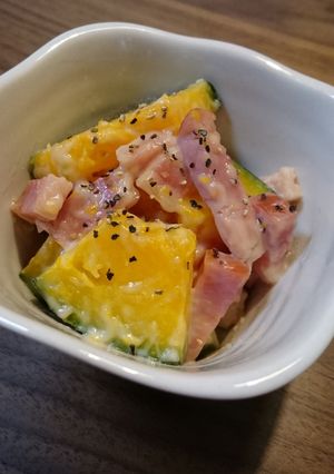 かぼちゃのカルボナーラ風☆-レシピのメイン写真