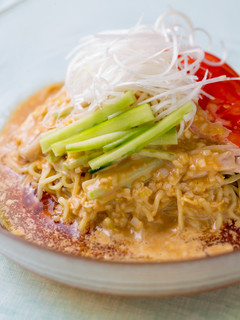 夏の始まり・夏至にぴったり!棒々鶏冷麺-レシピのメイン写真