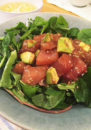 アボカド・アヒポキ丼-レシピのメイン写真