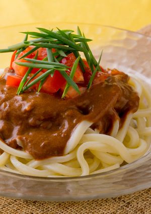 絶品！海の日にオススメ冷やしカレーうどん-レシピのメイン写真