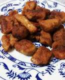 ソテーカツ用のお肉でからあげ トンから～