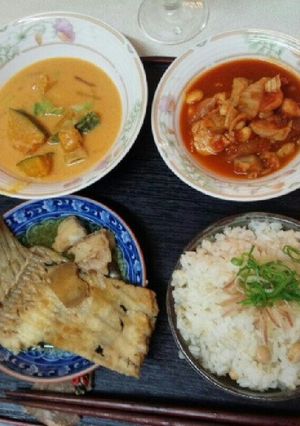 夕食四重奏（血管ダイエット食820）-レシピのメイン写真