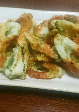 フライパンで簡単!ちくわの磯部揚げ-レシピのメイン写真