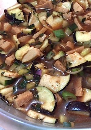 栄養たっぷり　高野豆腐入り冷や汁-レシピのメイン写真