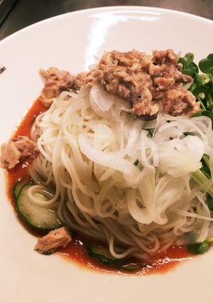 素麺☆冷たいトマトソース-レシピのメイン写真