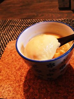 糖質制限レンジホットプリン糖質1.18g-レシピのメイン写真