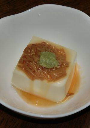 レンジでチン！なめ茸豆腐-レシピのメイン写真