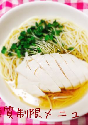 糖質ゼロ麺で簡単さっぱり冷麺-レシピのメイン写真