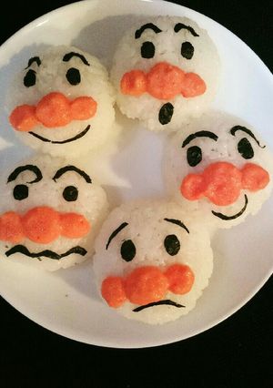 アンパンマンおにぎり-レシピのメイン写真