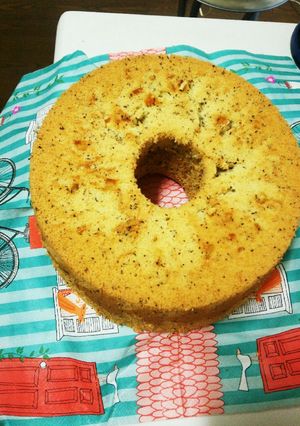 紅茶とオレンジピールのシフォンケーキ-レシピのメイン写真