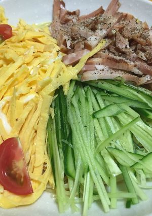揖保の糸龍の夢を使った究極の冷やし中華-レシピのメイン写真