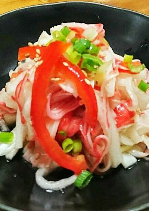 大根とパプリカのおもてなし塩ナムル-レシピのメイン写真