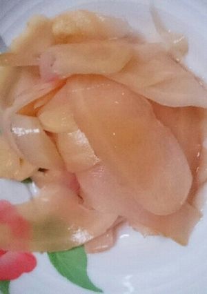 この季節ならでは、簡単だよ！生姜の甘酢漬-レシピのメイン写真