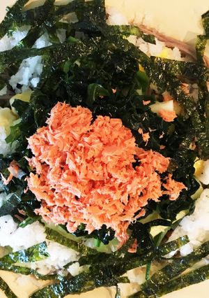 夏の簡単メニュー♪鮭フレークの冷やしそば-レシピのメイン写真