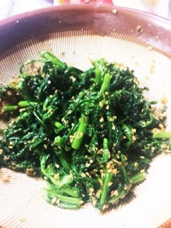 春菊の胡麻和え-レシピのメイン写真