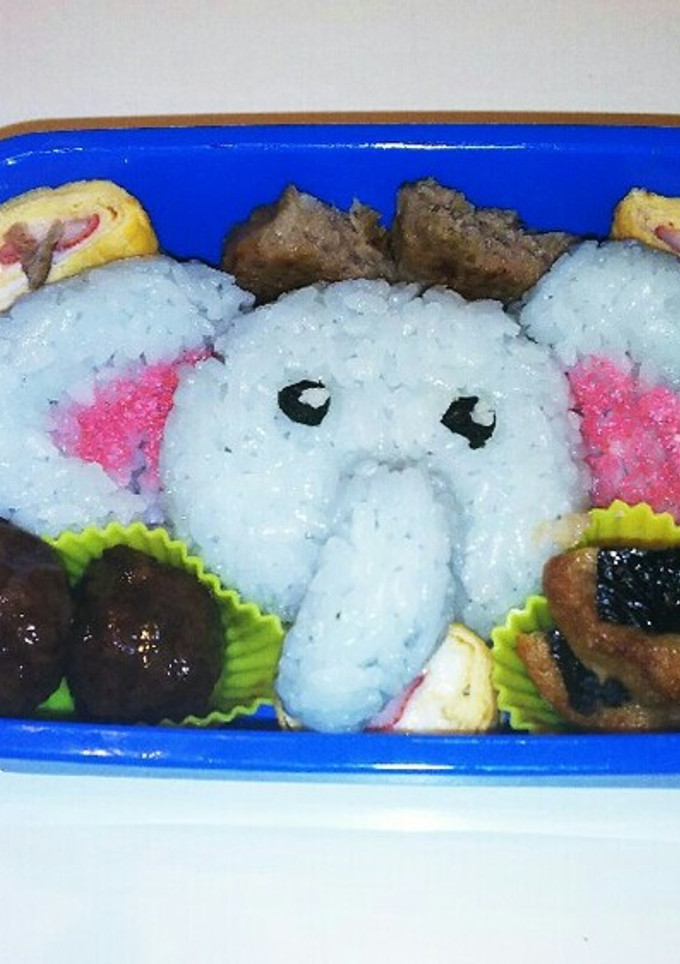 ｷｬﾗ弁 ぞうさん-レシピのメイン写真