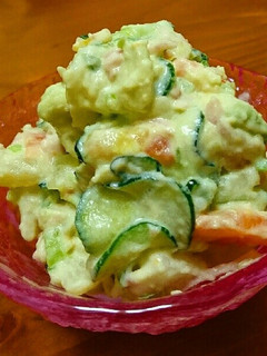 大人のアボカドポテトサラダ☆わさび風味-レシピのメイン写真