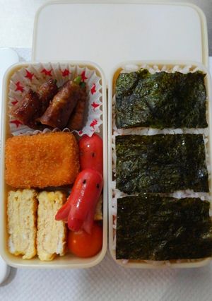 いんげん豚肉まき弁当-レシピのメイン写真