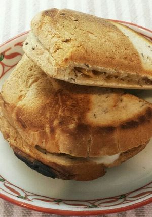 イチジク＋とろけるチーズのホットサンド-レシピのメイン写真