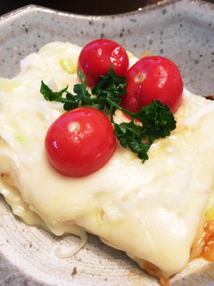 豆腐のねぎチーズ焼き-レシピのメイン写真