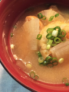 ミニがんもと大根の味噌汁-レシピのメイン写真