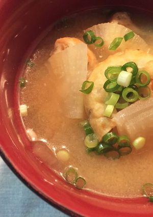 ミニがんもと大根の味噌汁-レシピのメイン写真