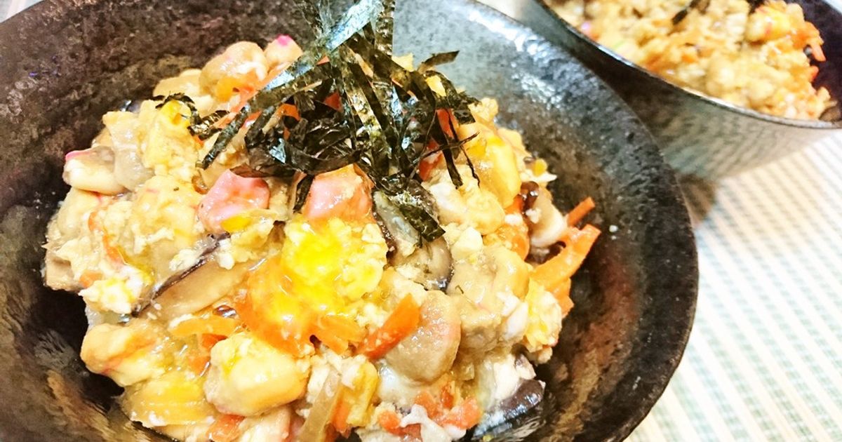 ふんわり～☆節約丼【麩のふわふわ玉子丼】 by ☆s4