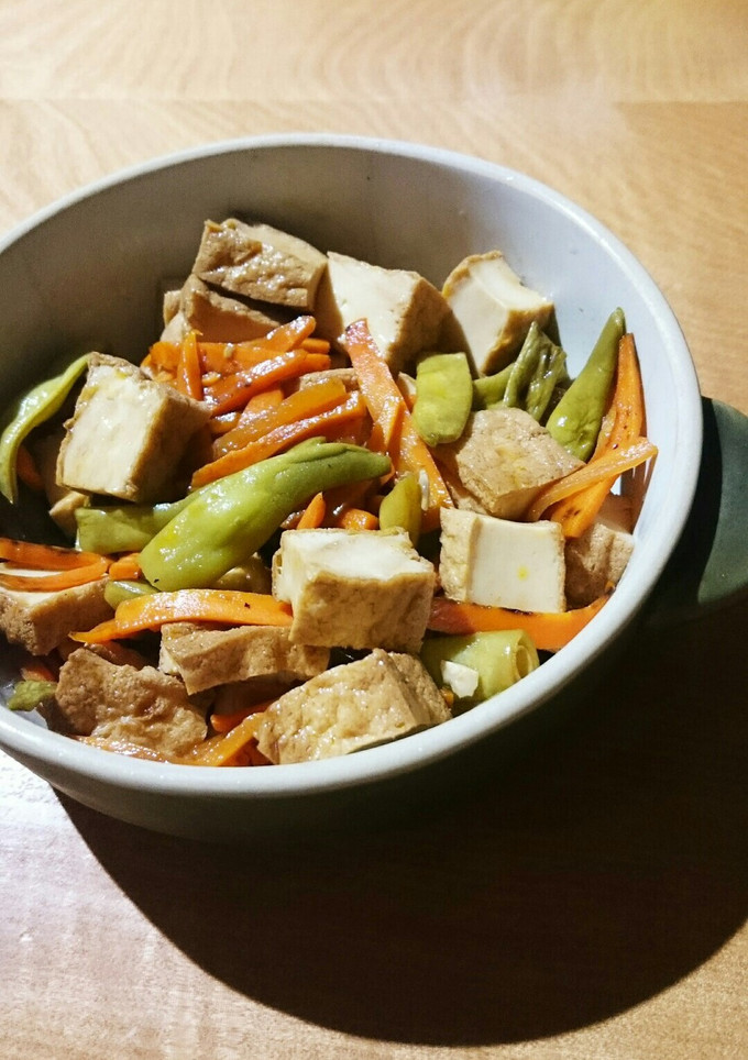 厚揚げといんげん豆炒め-レシピのメイン写真
