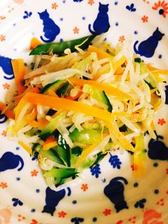 簡単!常備菜!もやしナムル♡お弁当に♪-レシピのメイン写真