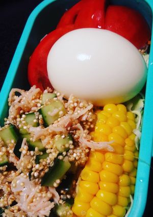 朝ご飯にも★キヌアのサッパリサラダ♪-レシピのメイン写真