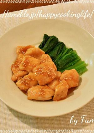 ごはんがススム♪鶏むね肉の照り焼き-レシピのメイン写真
