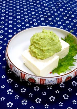 ワサビてんこ盛り?!ビックリ冷奴(温奴)-レシピのメイン写真