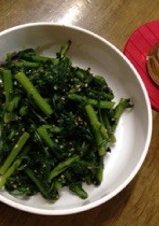 春菊のごま和え-レシピのメイン写真