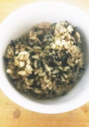 発芽玄米、大麦、18穀米ひじきわかめご飯-レシピのメイン写真